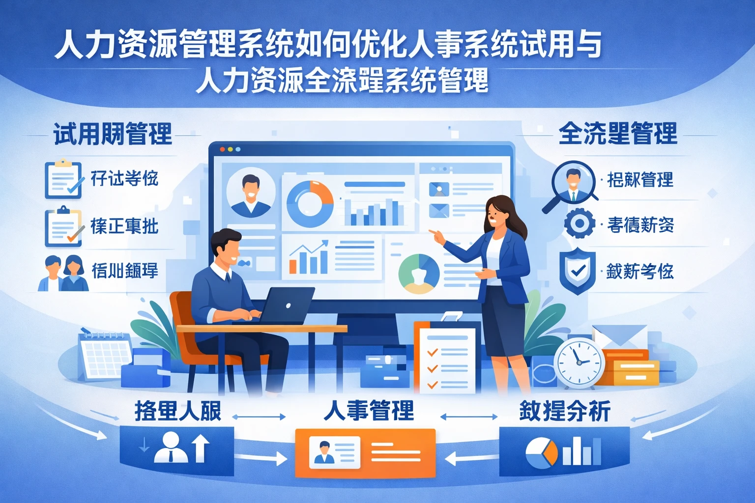 人力资源管理系统如何优化人事系统试用与人力资源全流程系统管理