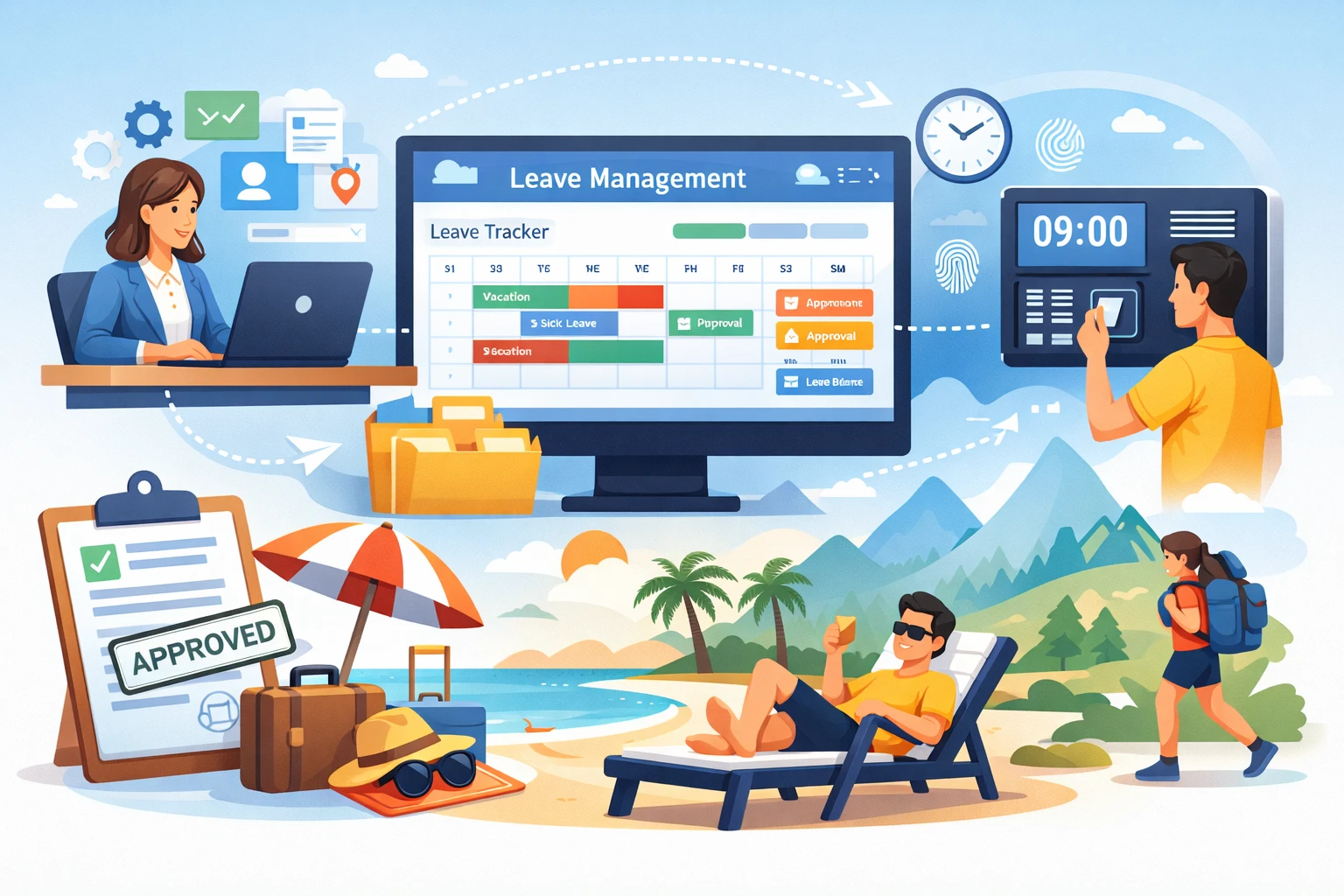 人事管理软件与考勤系统在员工假期管理中的协同应用