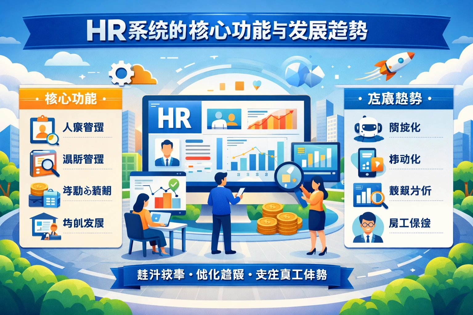 HR系统的核心功能与发展趋势