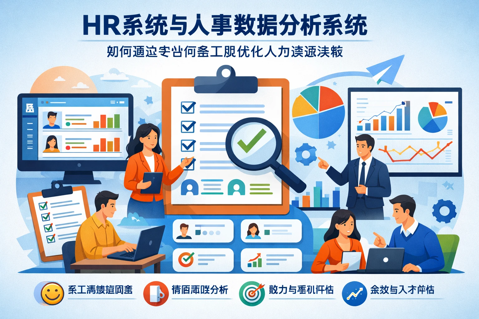HR系统与人事数据分析系统：如何通过专业问卷工具优化人力资源决策
