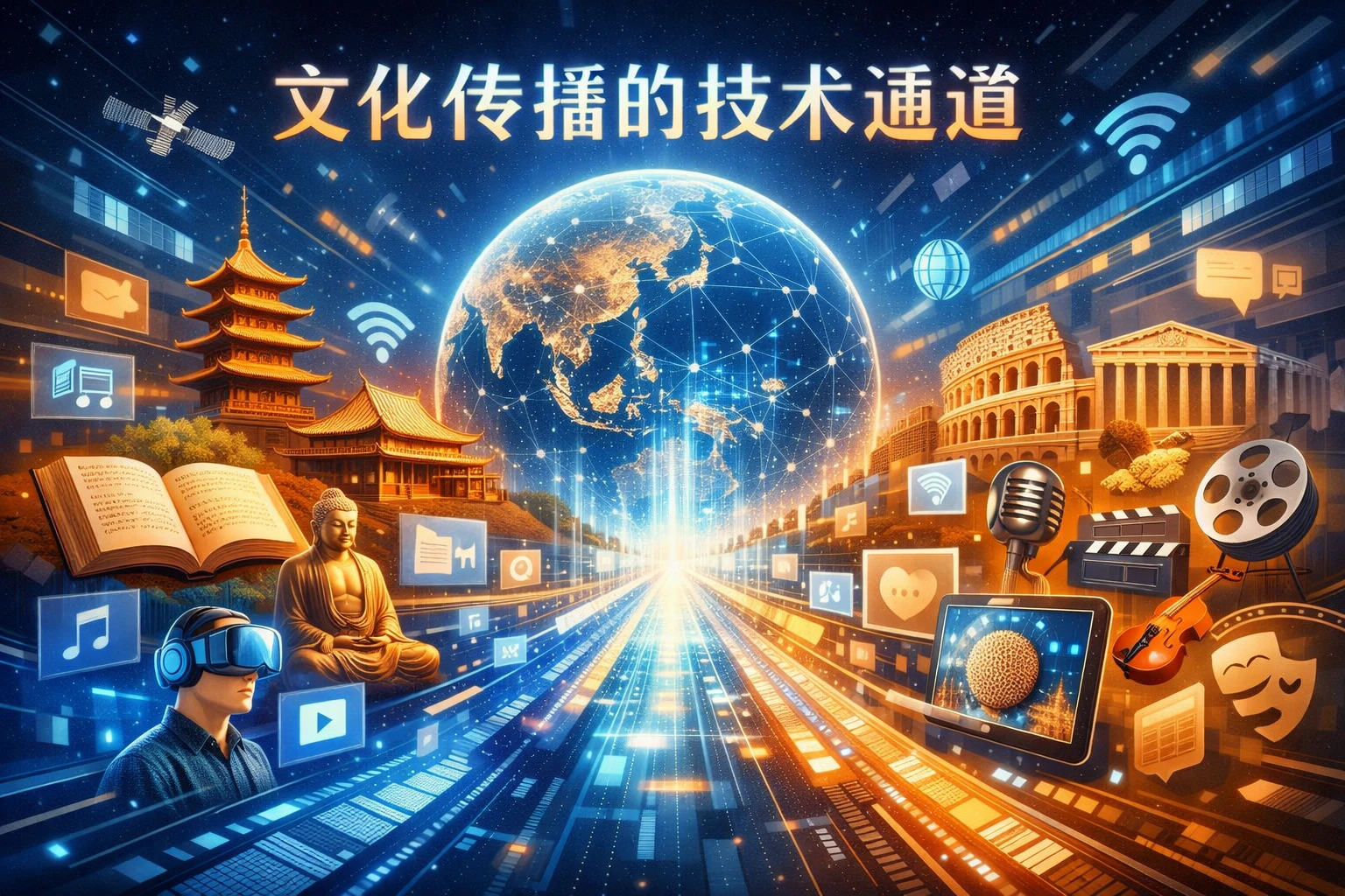 文化传播的技术通道
