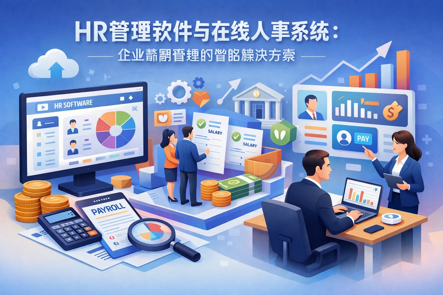 HR管理软件与在线人事系统：企业薪酬管理的智能解决方案