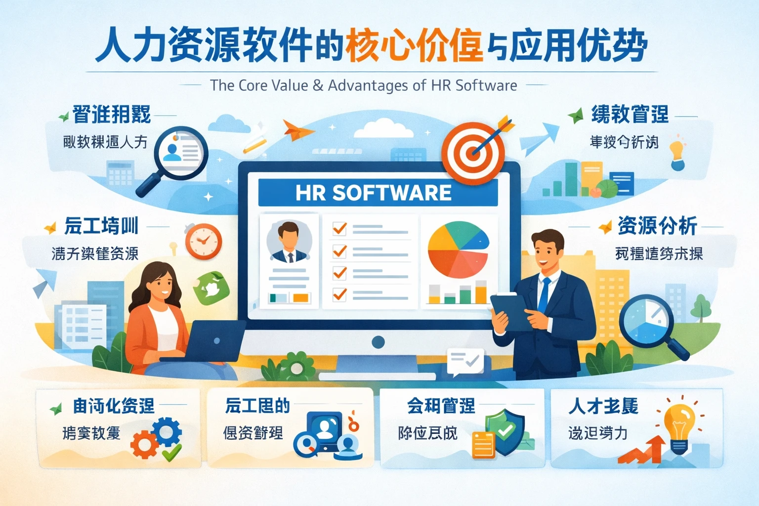 人力资源软件的核心价值与应用优势