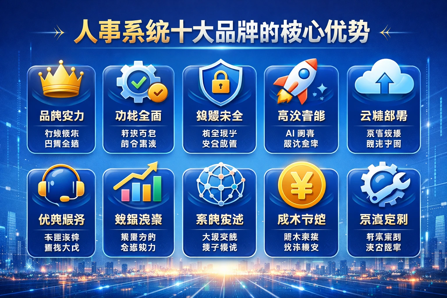 人事系统十大品牌的核心优势
