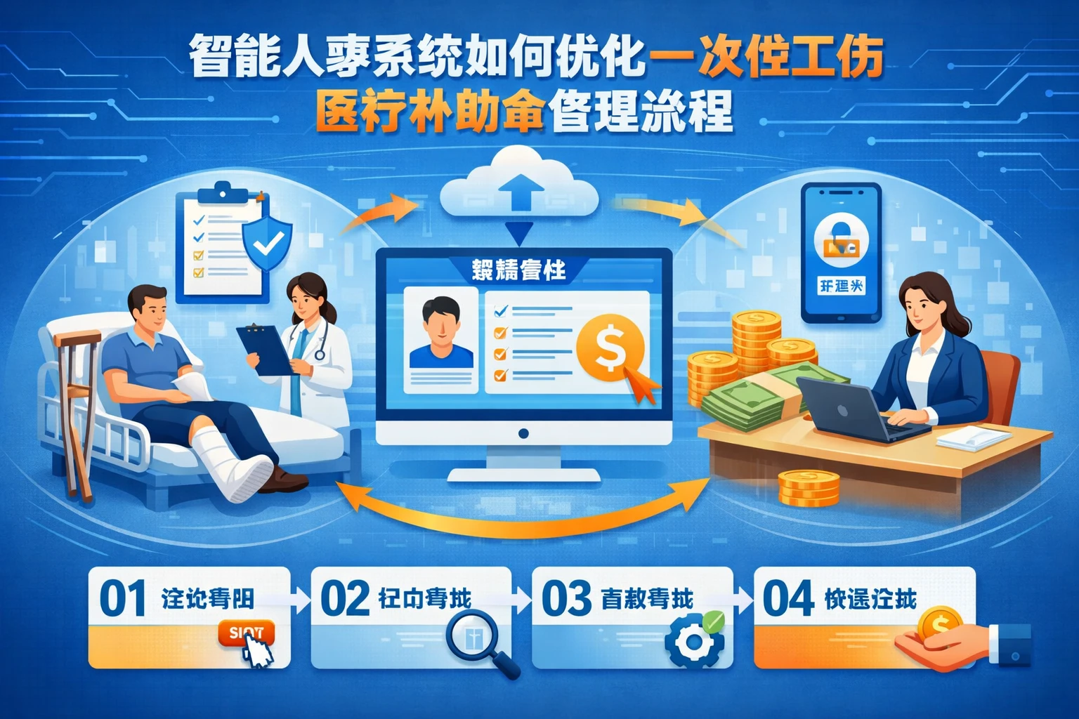 智能人事系统如何优化一次性工伤医疗补助金管理流程