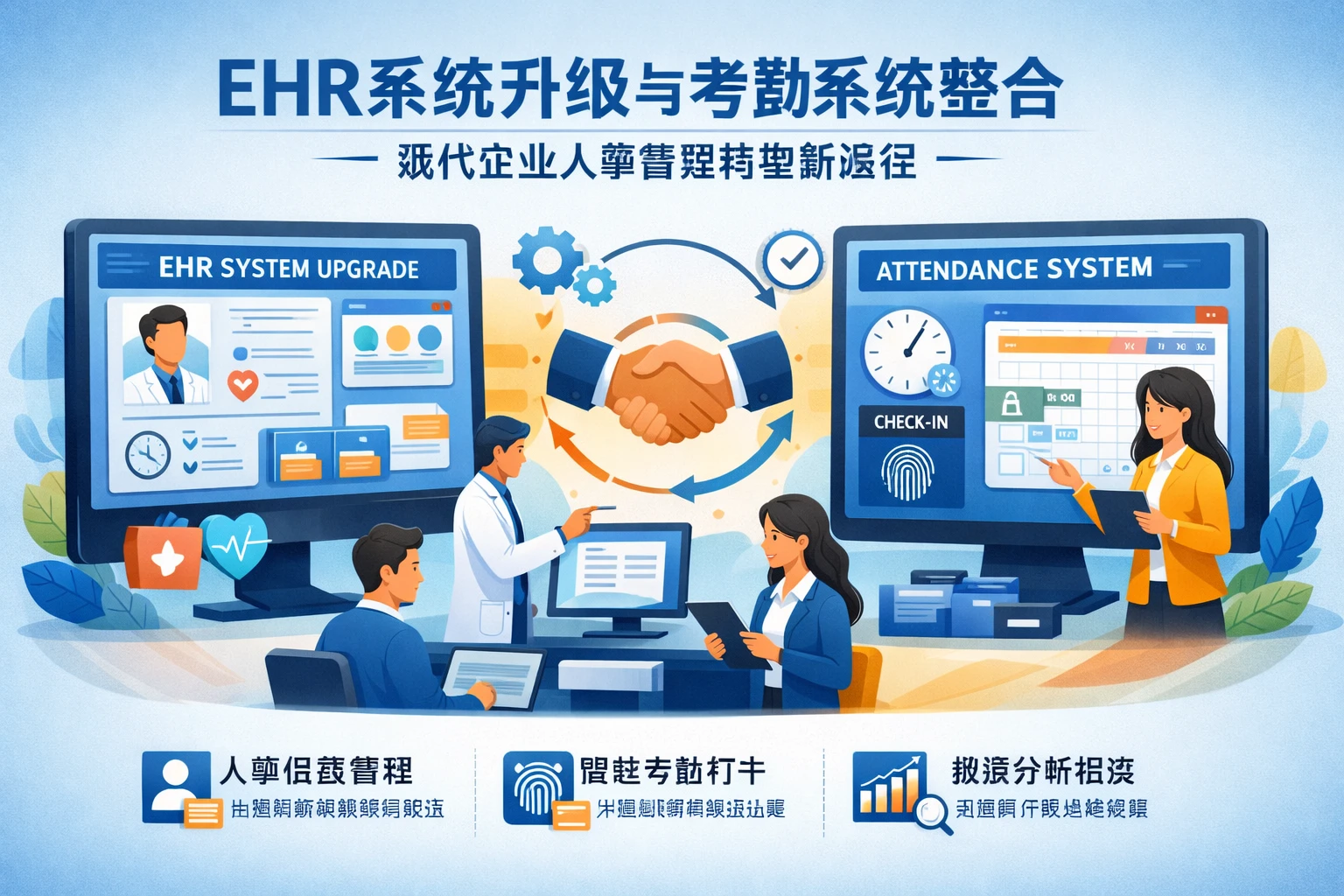 EHR系统升级与考勤系统整合：现代企业人事管理转型新路径