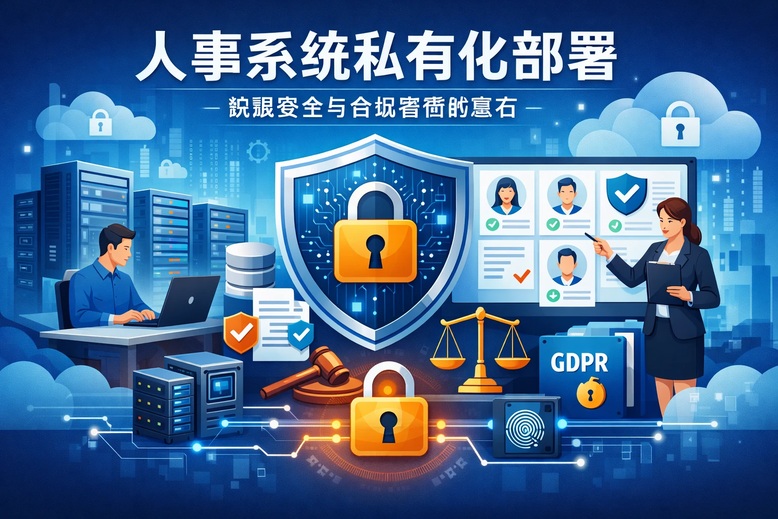 人事系统私有化部署：数据安全与合规管理的基石