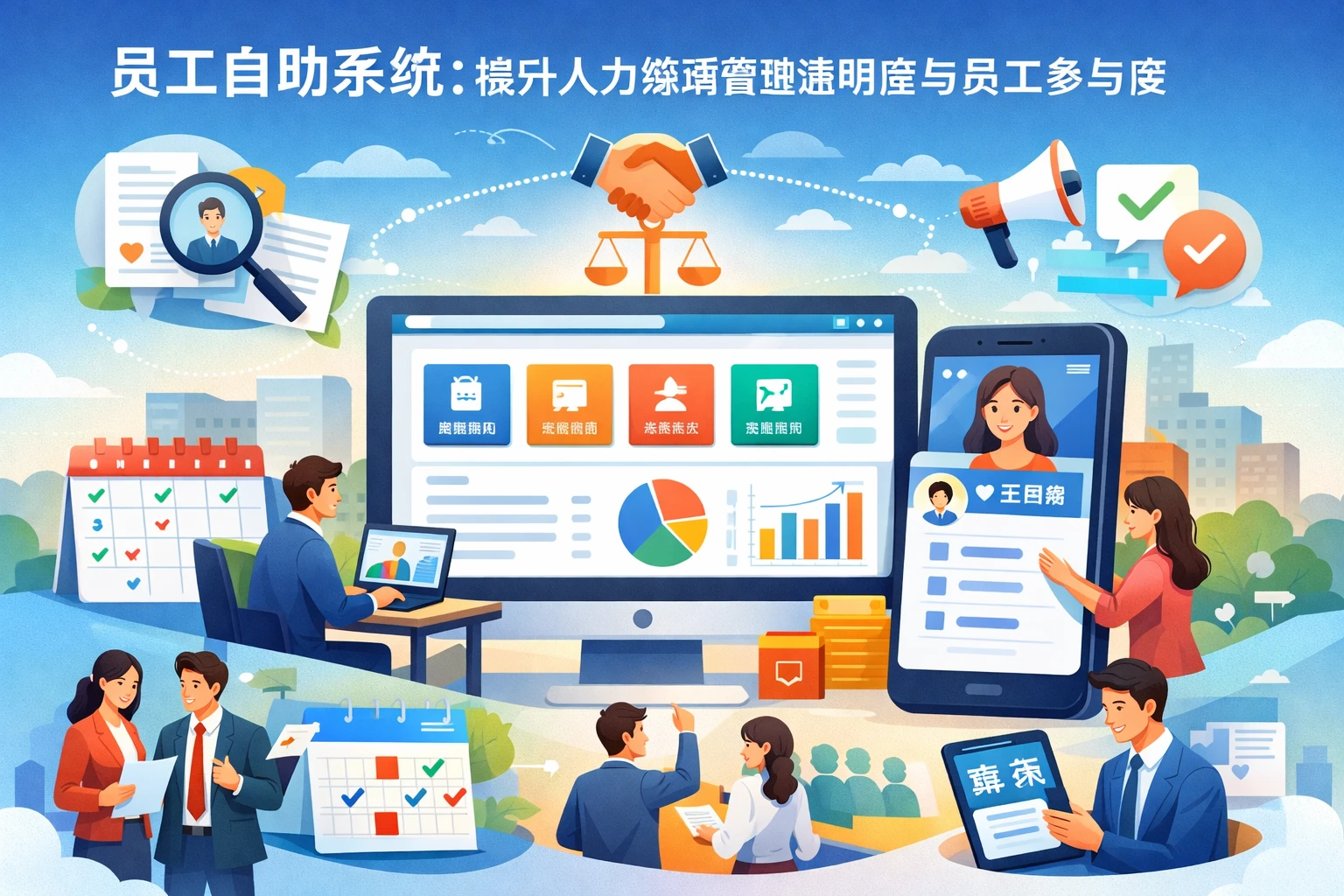 员工自助系统：提升人力资源管理透明度与员工参与度