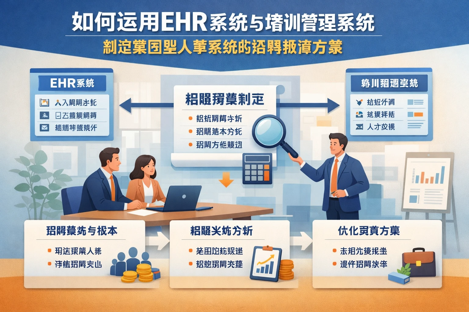 如何运用EHR系统与培训管理系统制定集团型人事系统的招聘预算方案