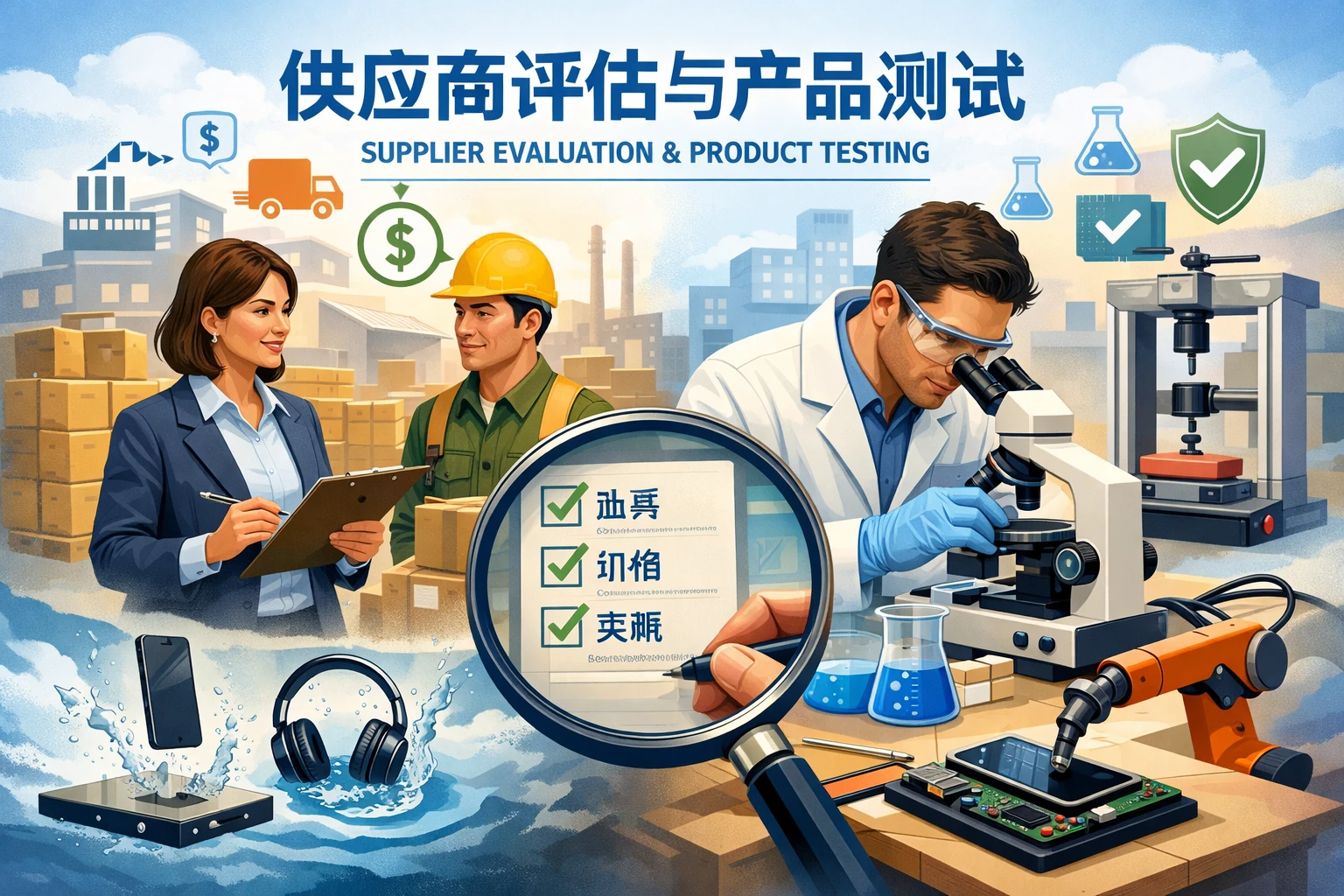 供应商评估与产品测试