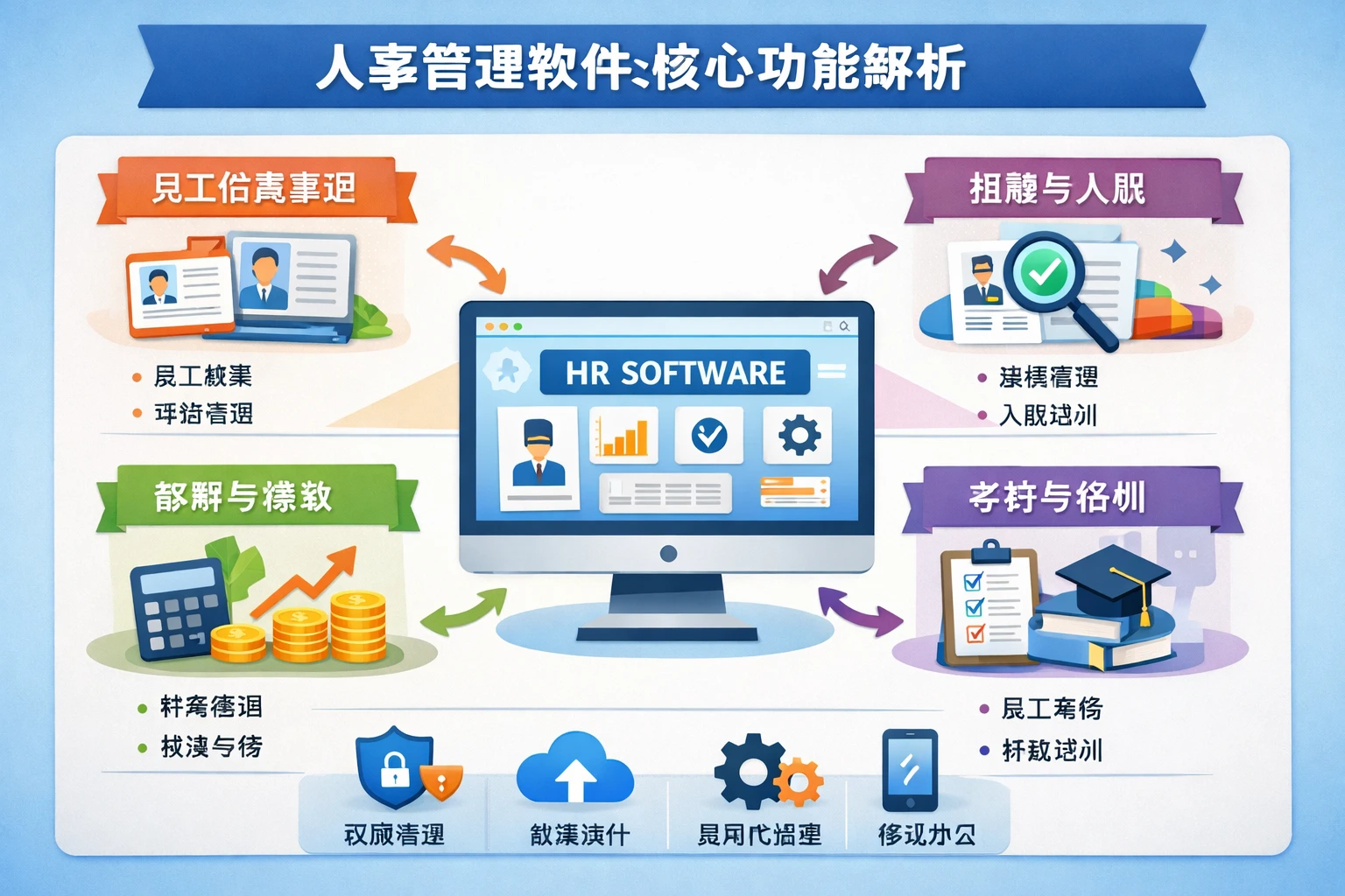 人事管理软件的核心功能解析
