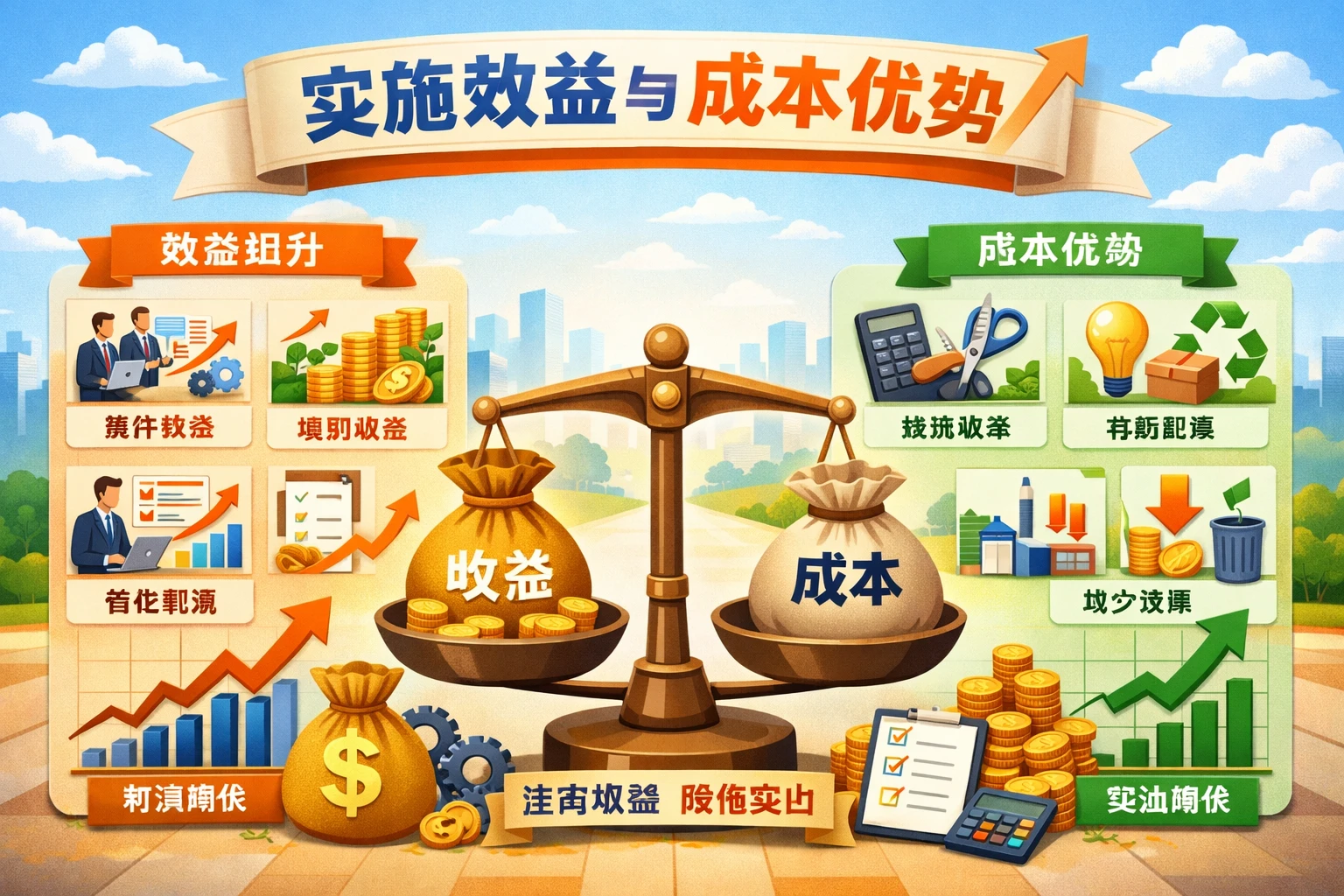 实施效益与成本优势