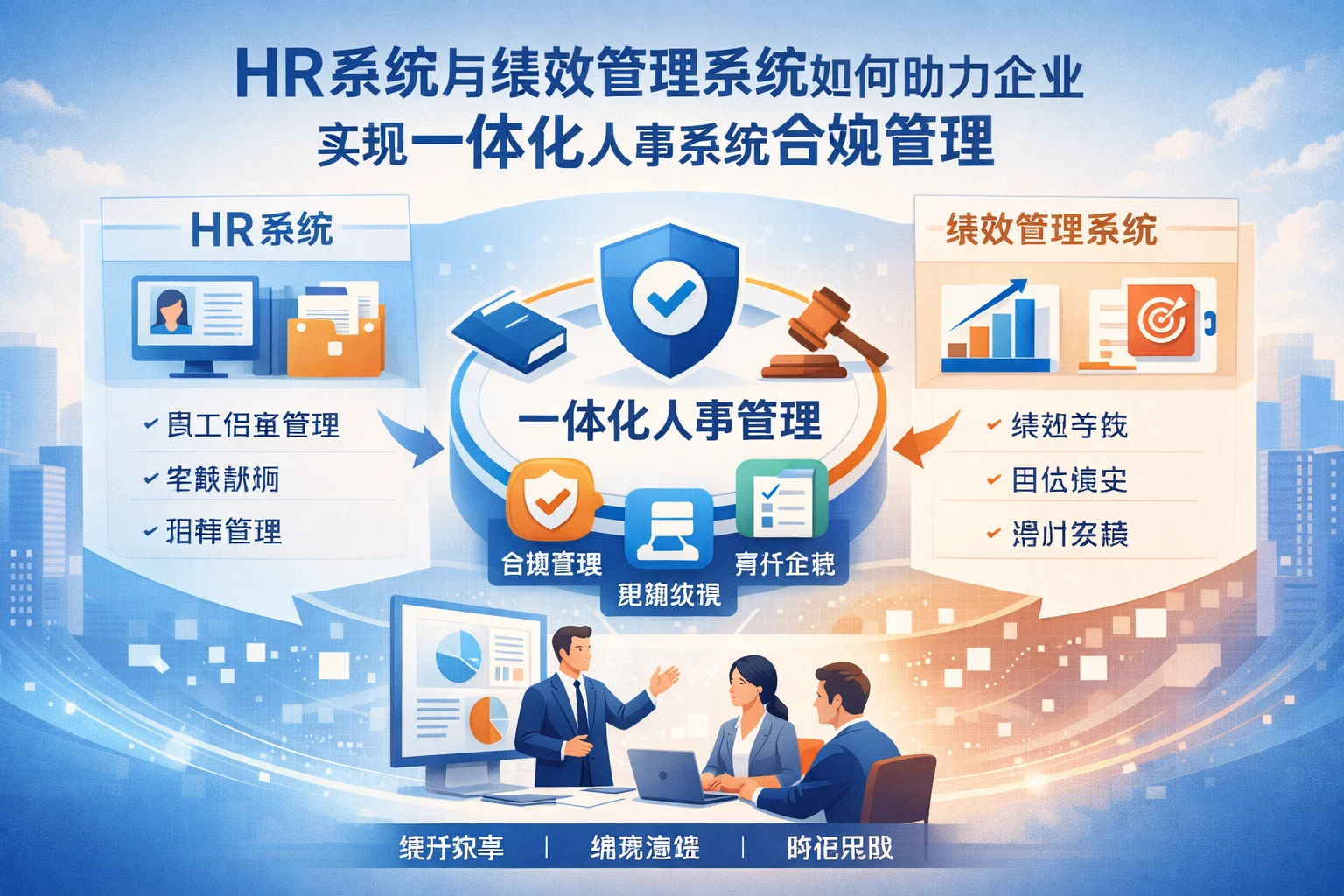 HR系统与绩效管理系统如何助力企业实现一体化人事系统合规管理