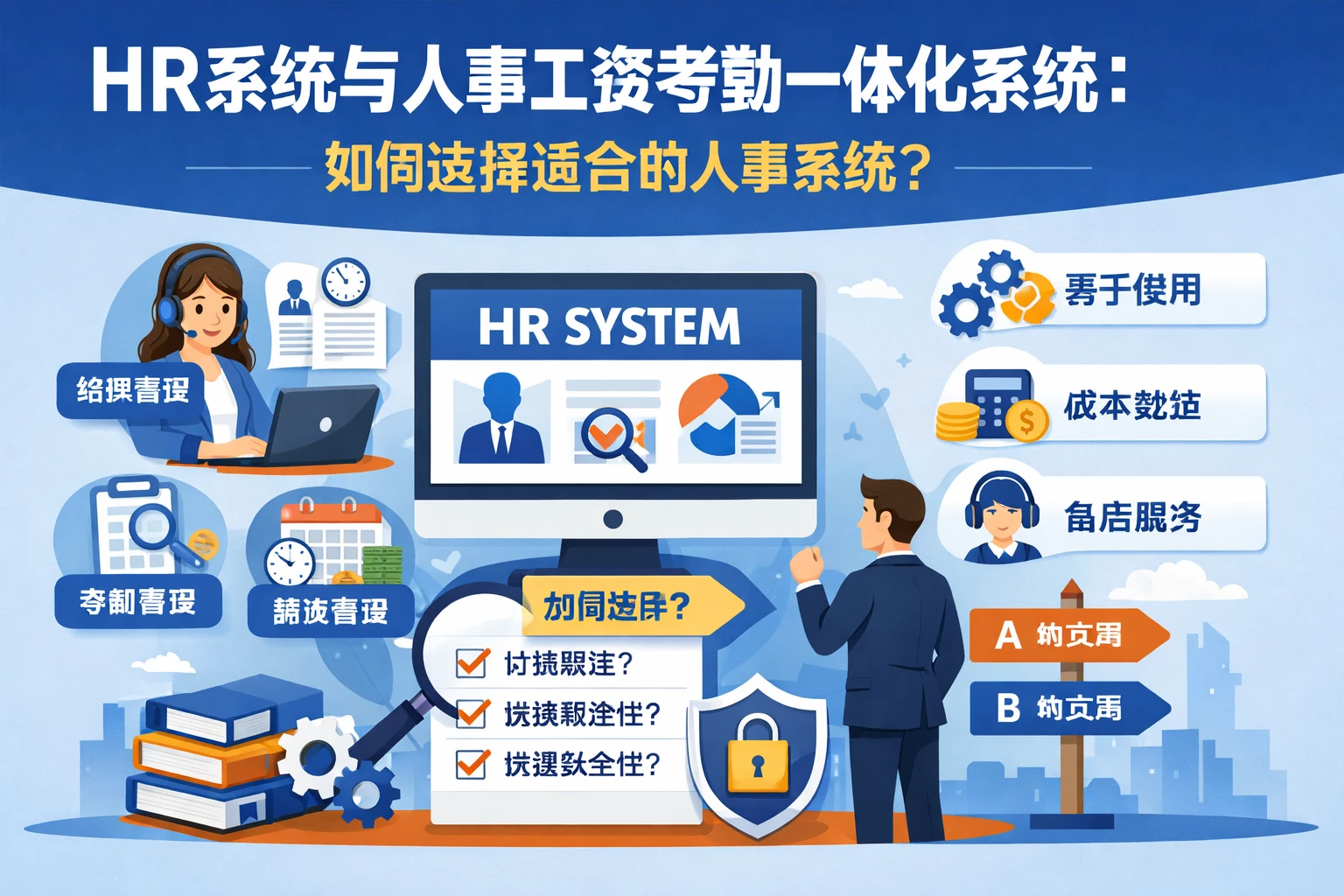 HR系统与人事工资考勤一体化系统:如何选择适合的人事系统?
