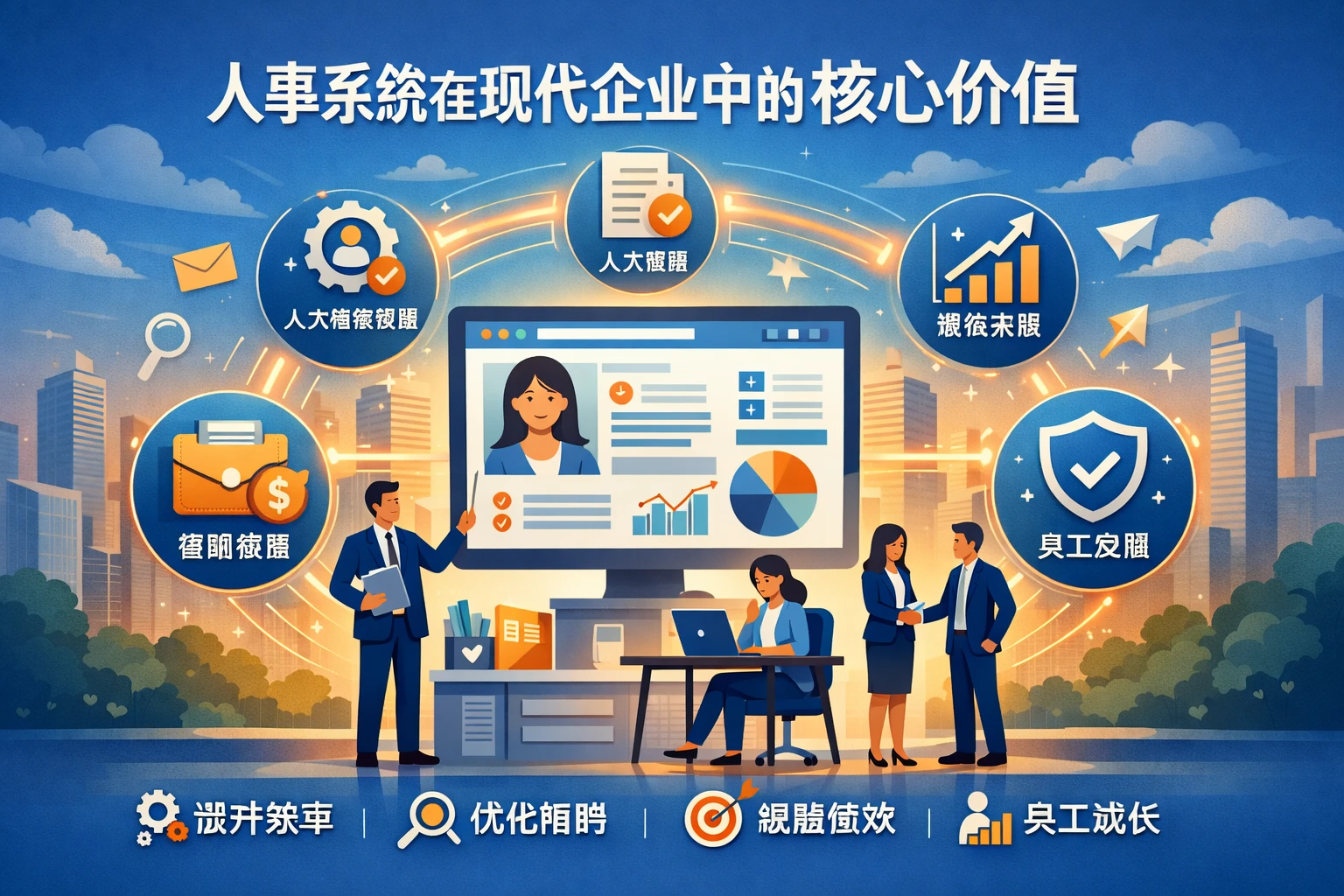 人事系统在现代企业中的核心价值