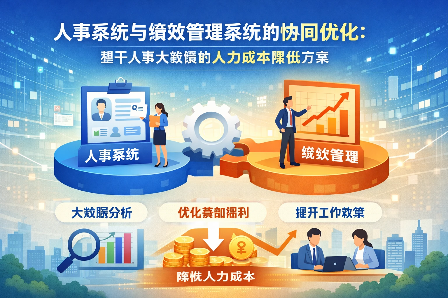人事系统与绩效管理系统的协同优化：基于人事大数据的人力成本降低方案