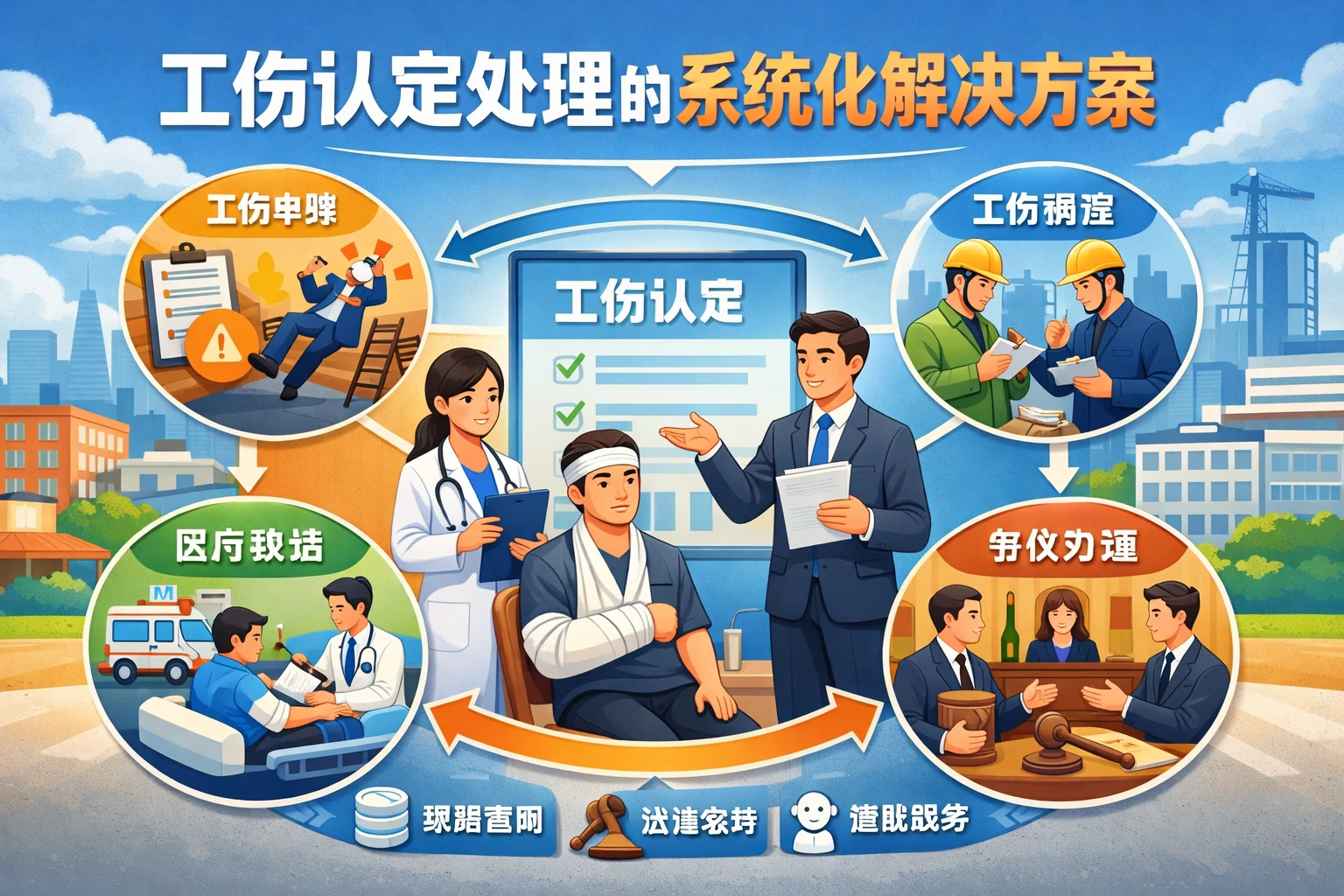 工伤认定处理的系统化解决方案