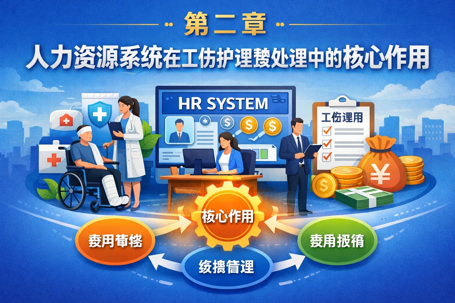 第二章 人力资源系统在工伤护理费处理中的核心作用