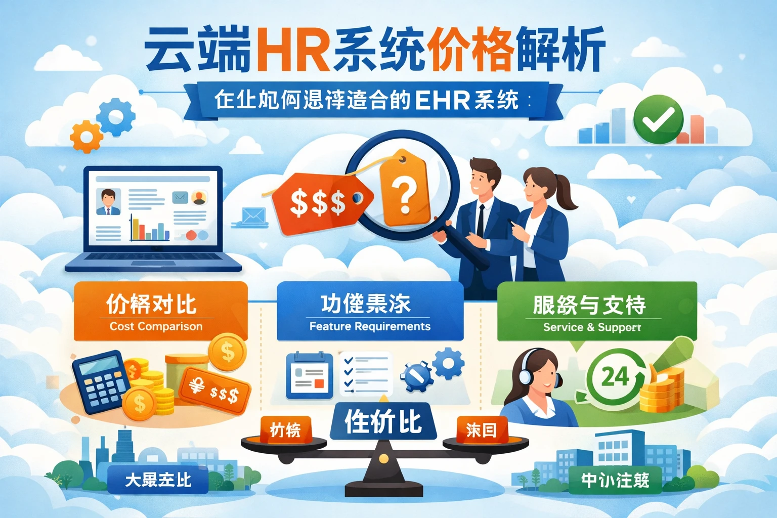 云端HR系统价格解析：企业如何选择适合的ehr系统
