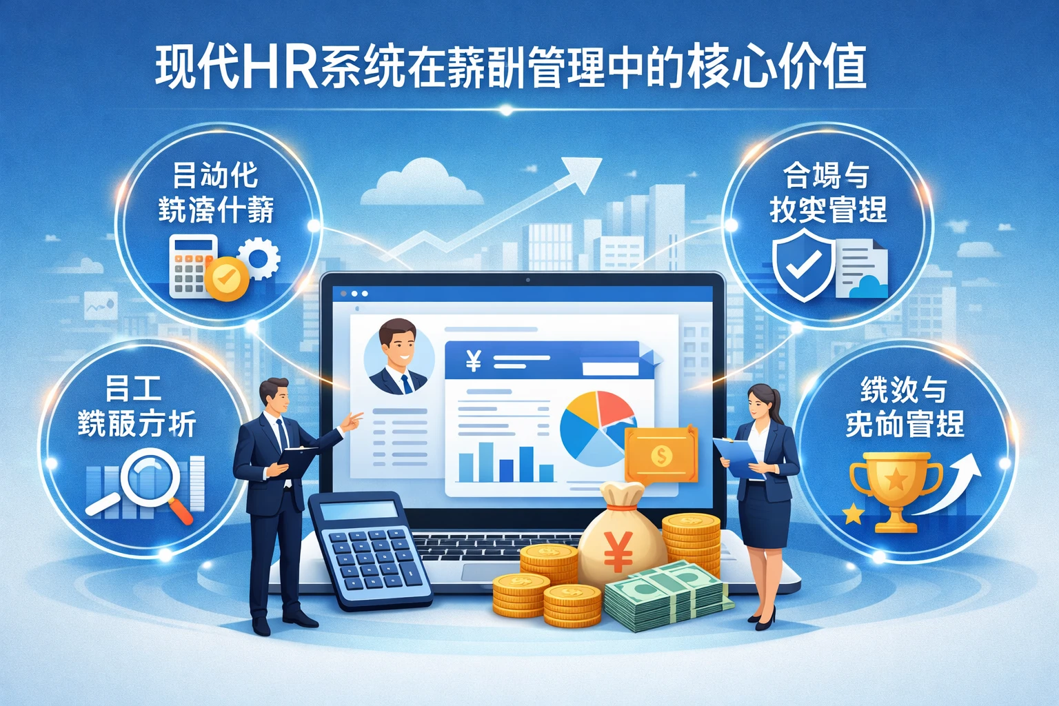 现代HR系统在薪酬管理中的核心价值