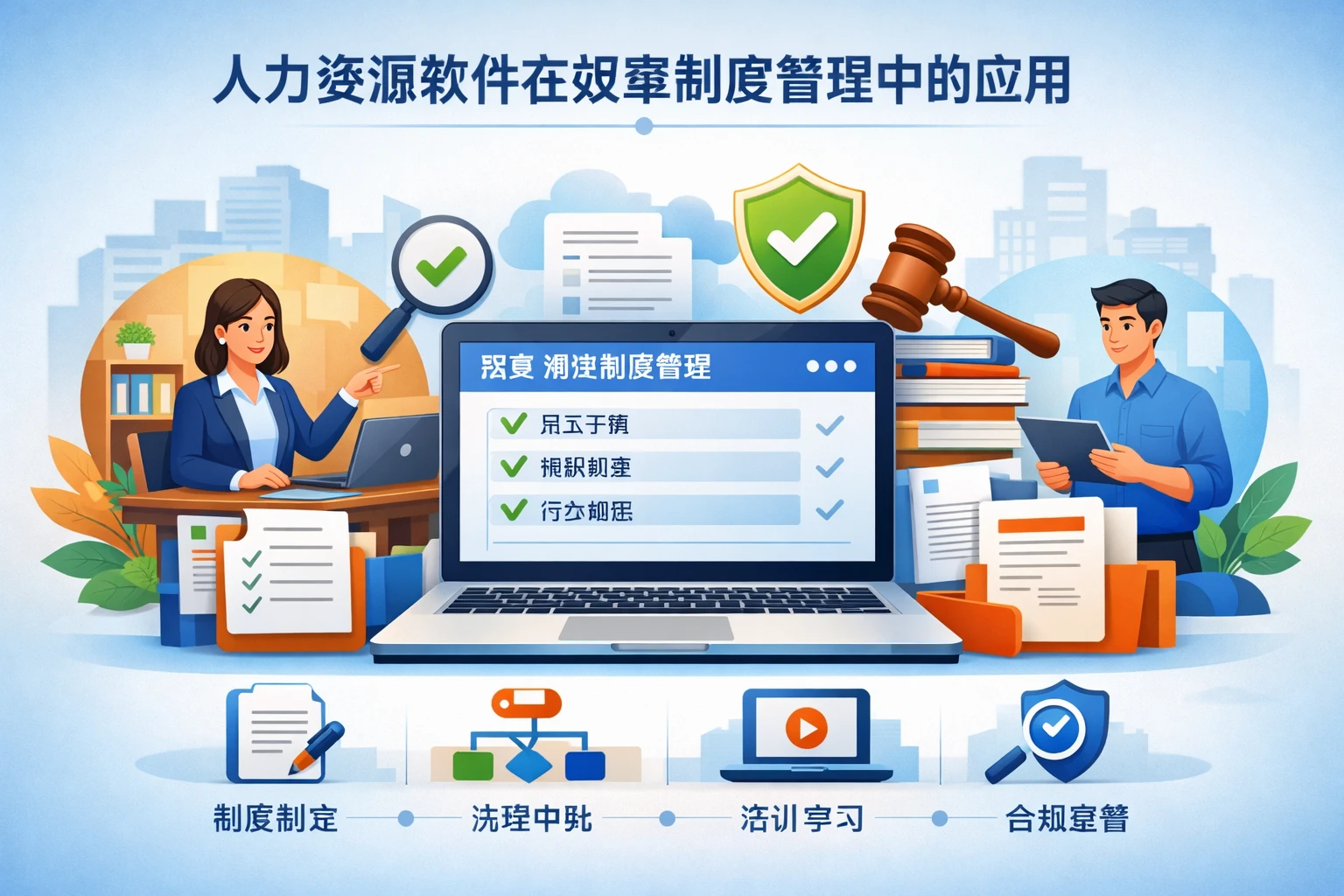 人力资源软件在规章制度管理中的应用