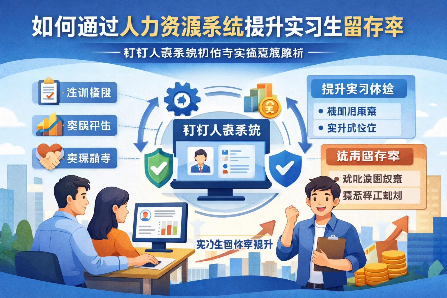 如何通过人力资源系统提升实习生留存率 - 钉钉人事系统价格与实施策略解析