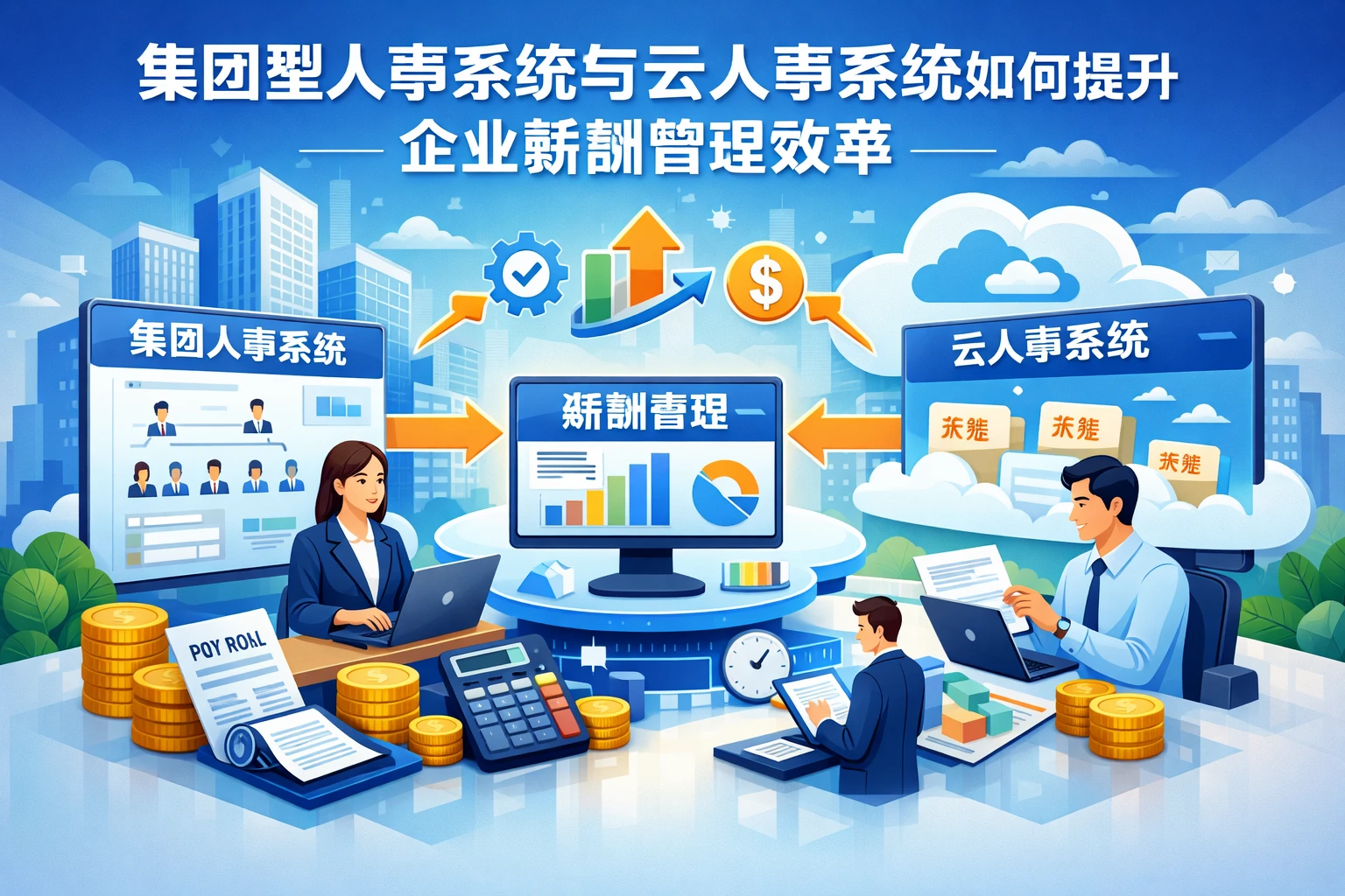 集团型人事系统与云人事系统如何提升企业薪酬管理效率