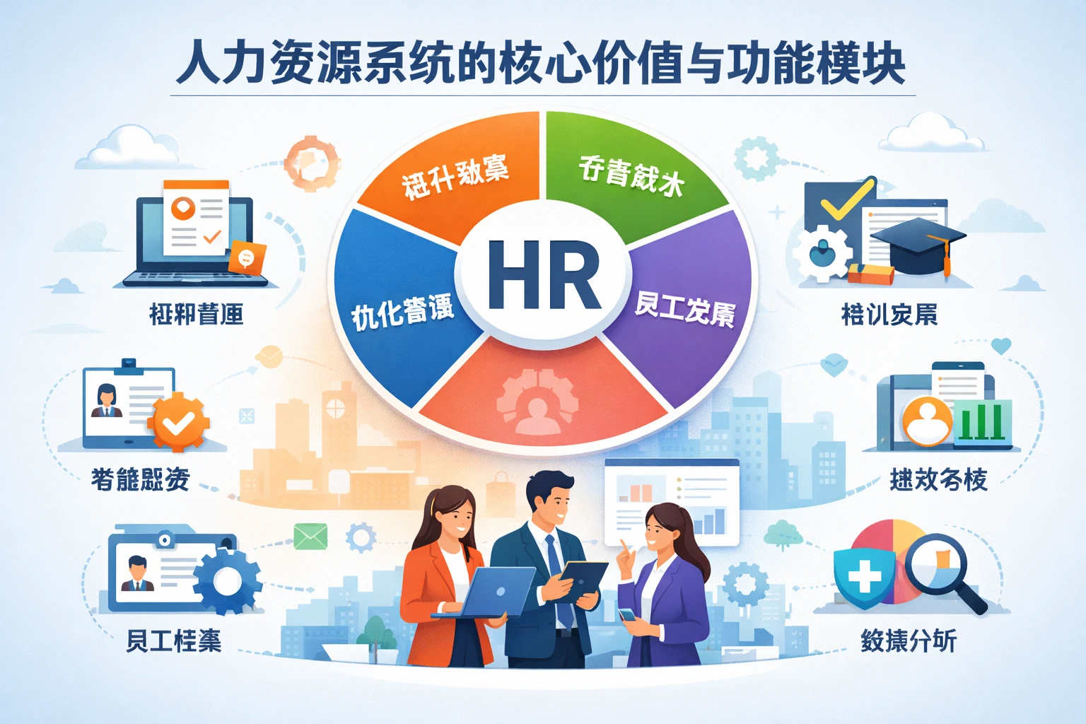 人力资源系统的核心价值与功能模块