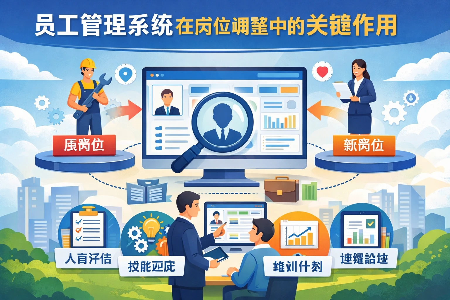 员工管理系统在岗位调整中的关键作用