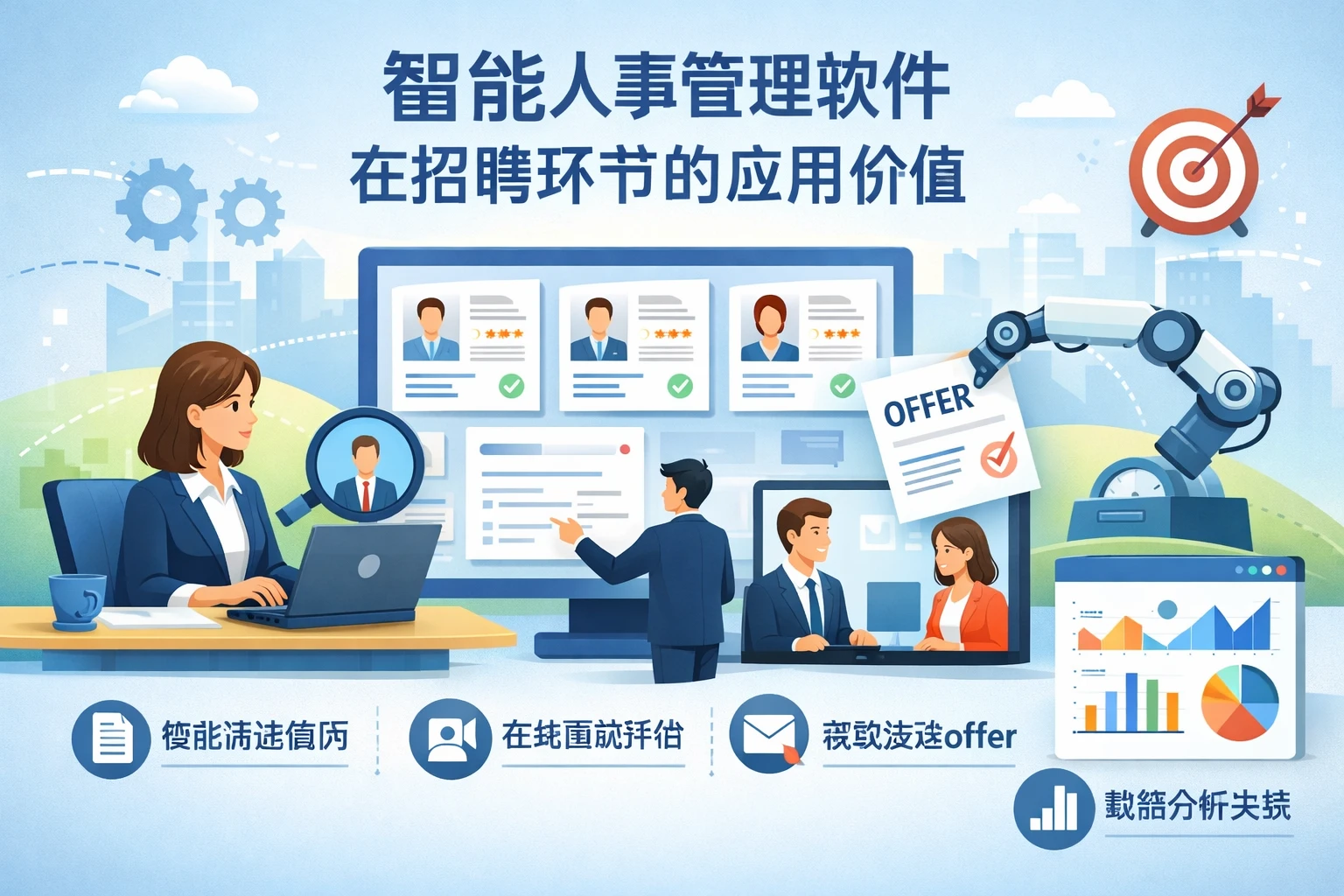 智能人事管理软件在招聘环节的应用价值