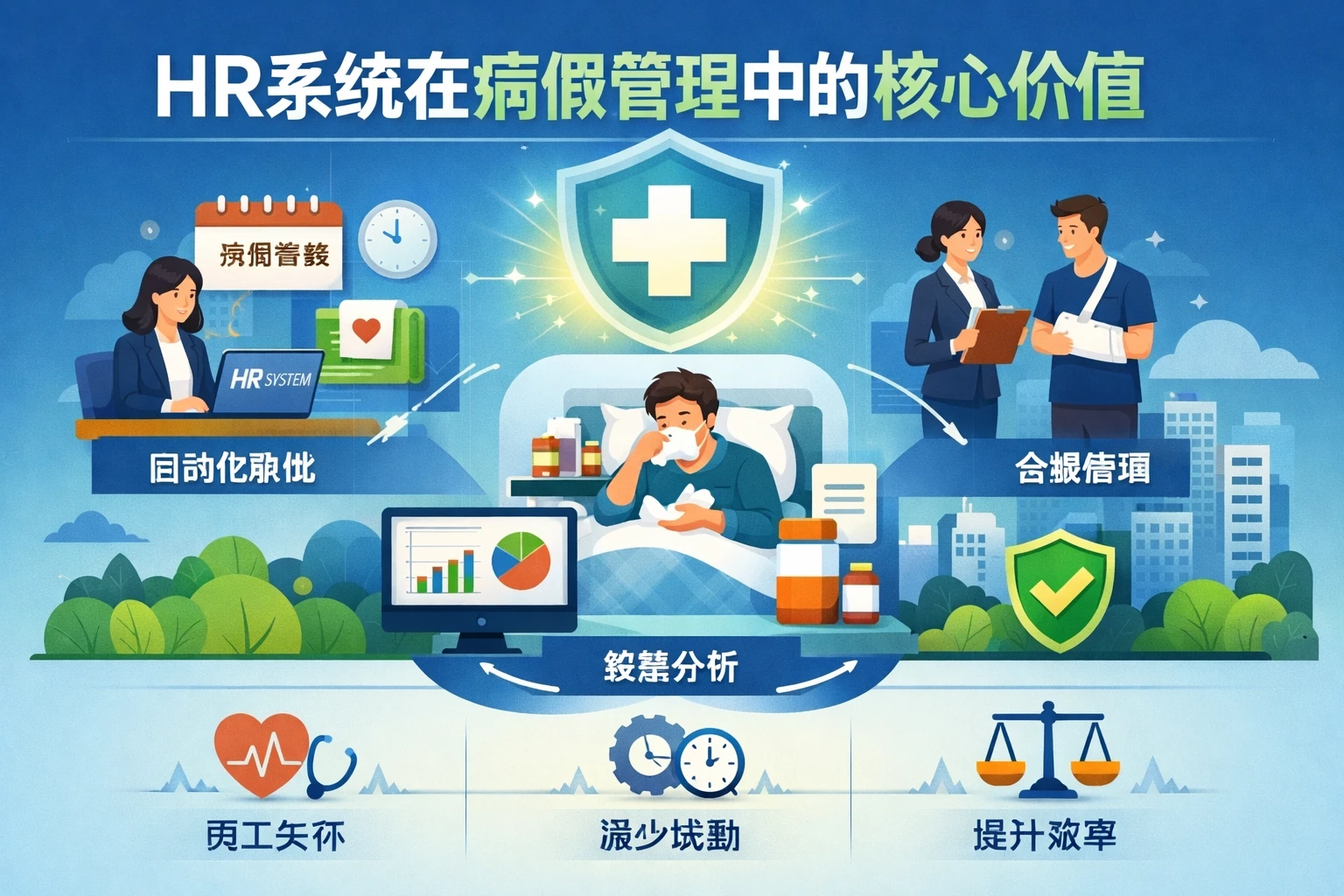 HR系统在病假管理中的核心价值