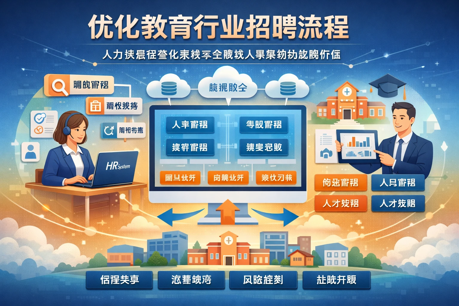 优化教育行业招聘流程：人力资源信息化系统与全模块人事系统的战略价值