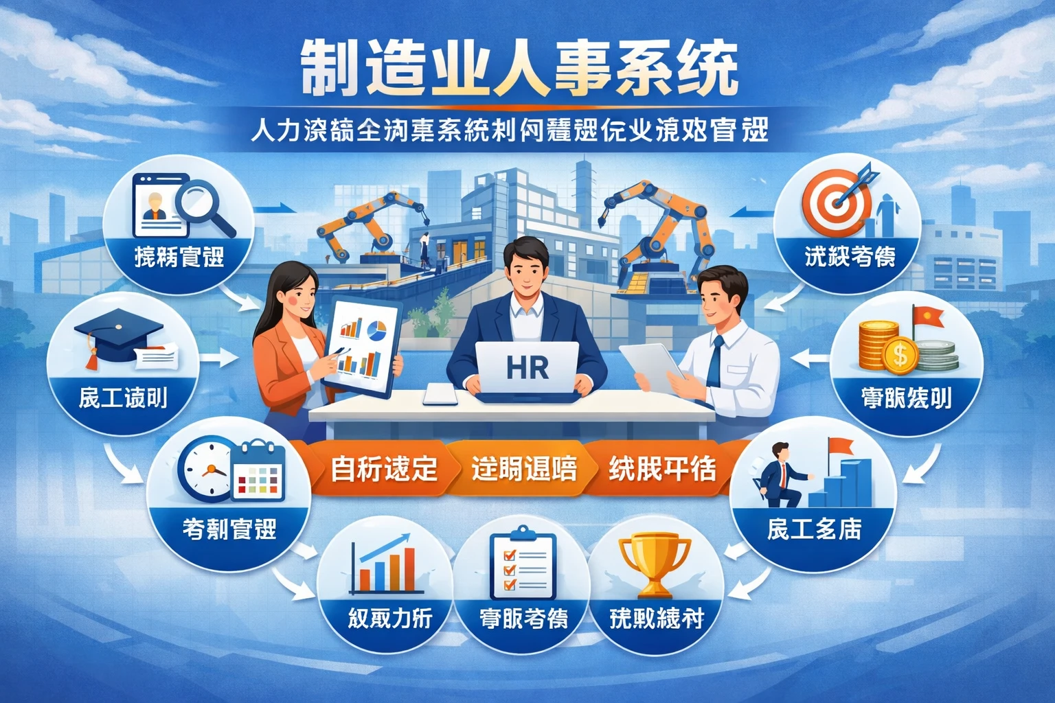 制造业人事系统：人力资源全流程系统如何重塑企业绩效管理