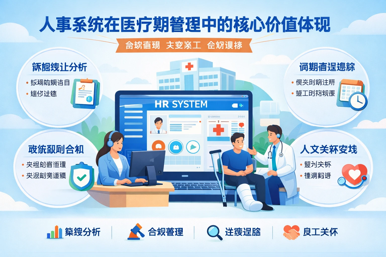 人事系统在医疗期管理中的核心价值体现