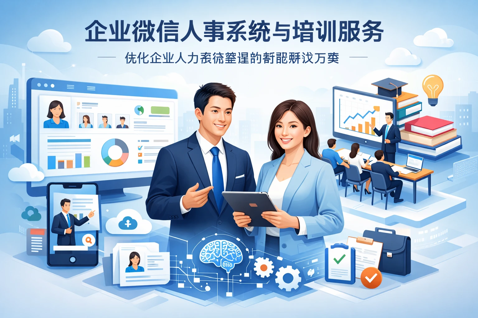 企业微信人事系统与培训服务：优化企业人力资源管理的智能解决方案