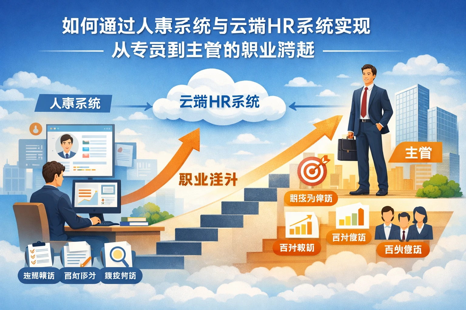 如何通过人事系统与云端HR系统实现从专员到主管的职业跨越