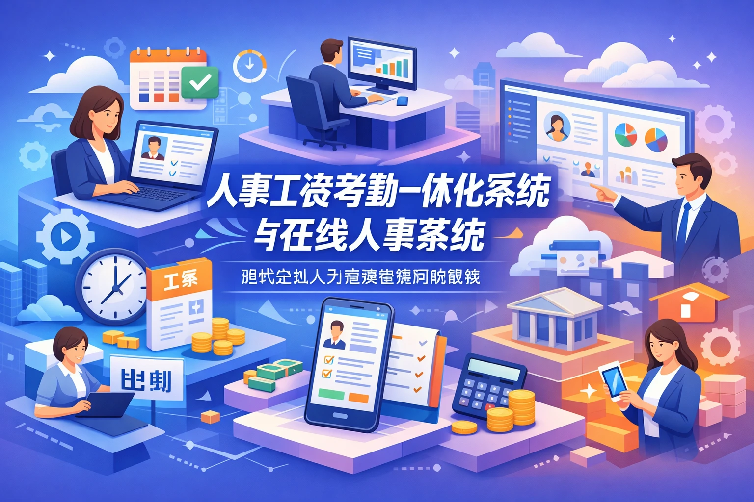 人事系统、人事工资考勤一体化系统与在线人事系统:现代企业人力资源管理的新选择