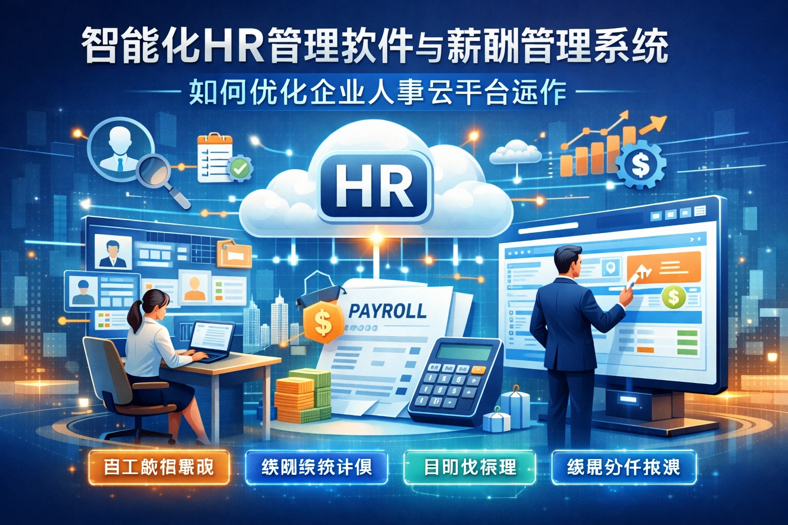 智能化HR管理软件与薪酬管理系统如何优化企业人事云平台运作