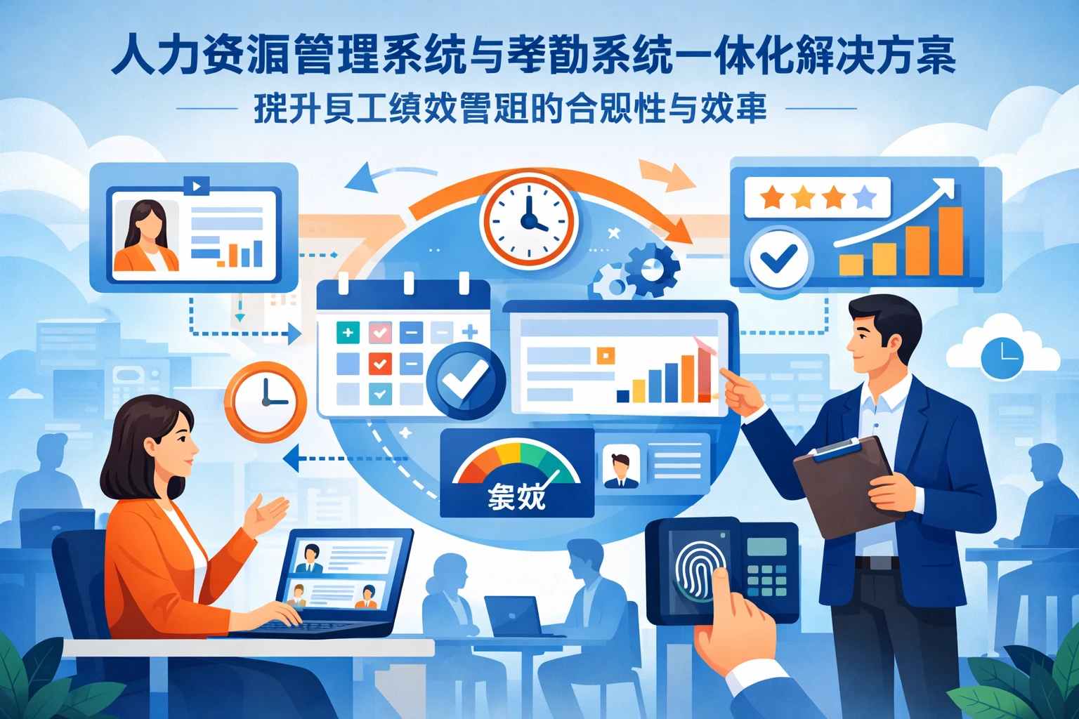 人力资源管理系统与考勤系统一体化解决方案：提升员工绩效管理的合规性与效率