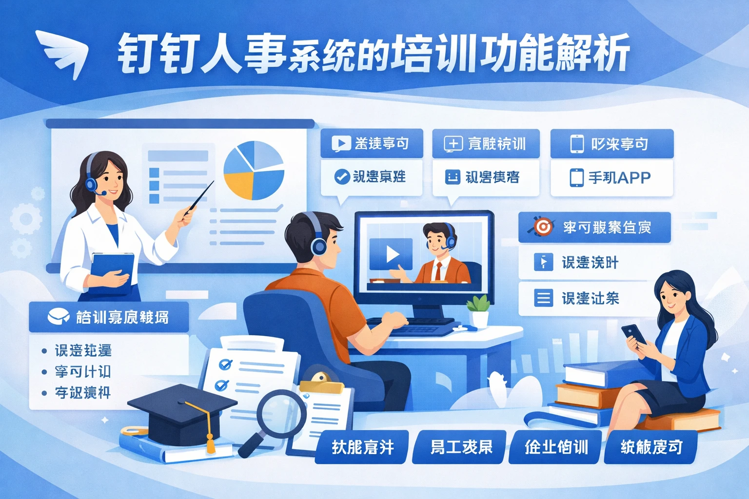 钉钉人事系统的培训功能解析