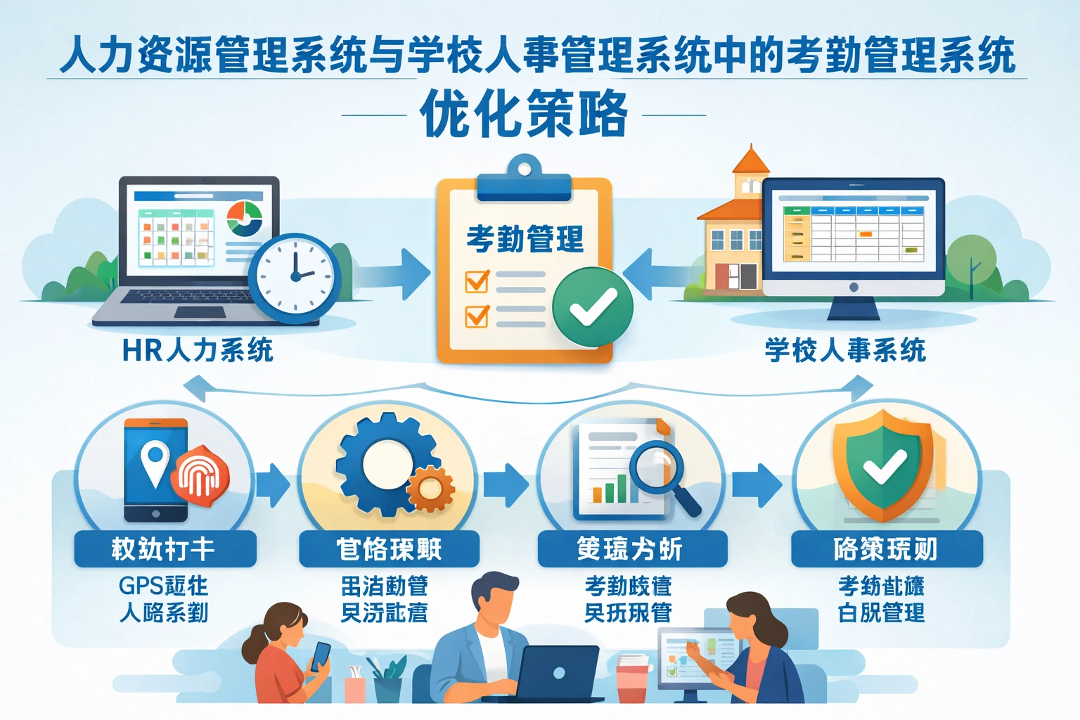 人力资源管理系统与学校人事管理系统中的考勤管理系统优化策略