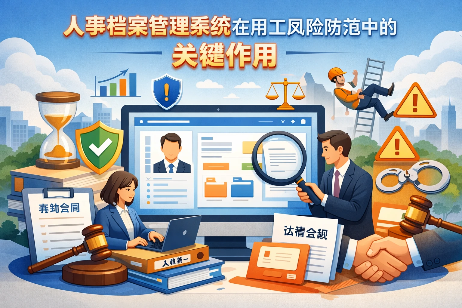 人事档案管理系统在用工风险防范中的关键作用