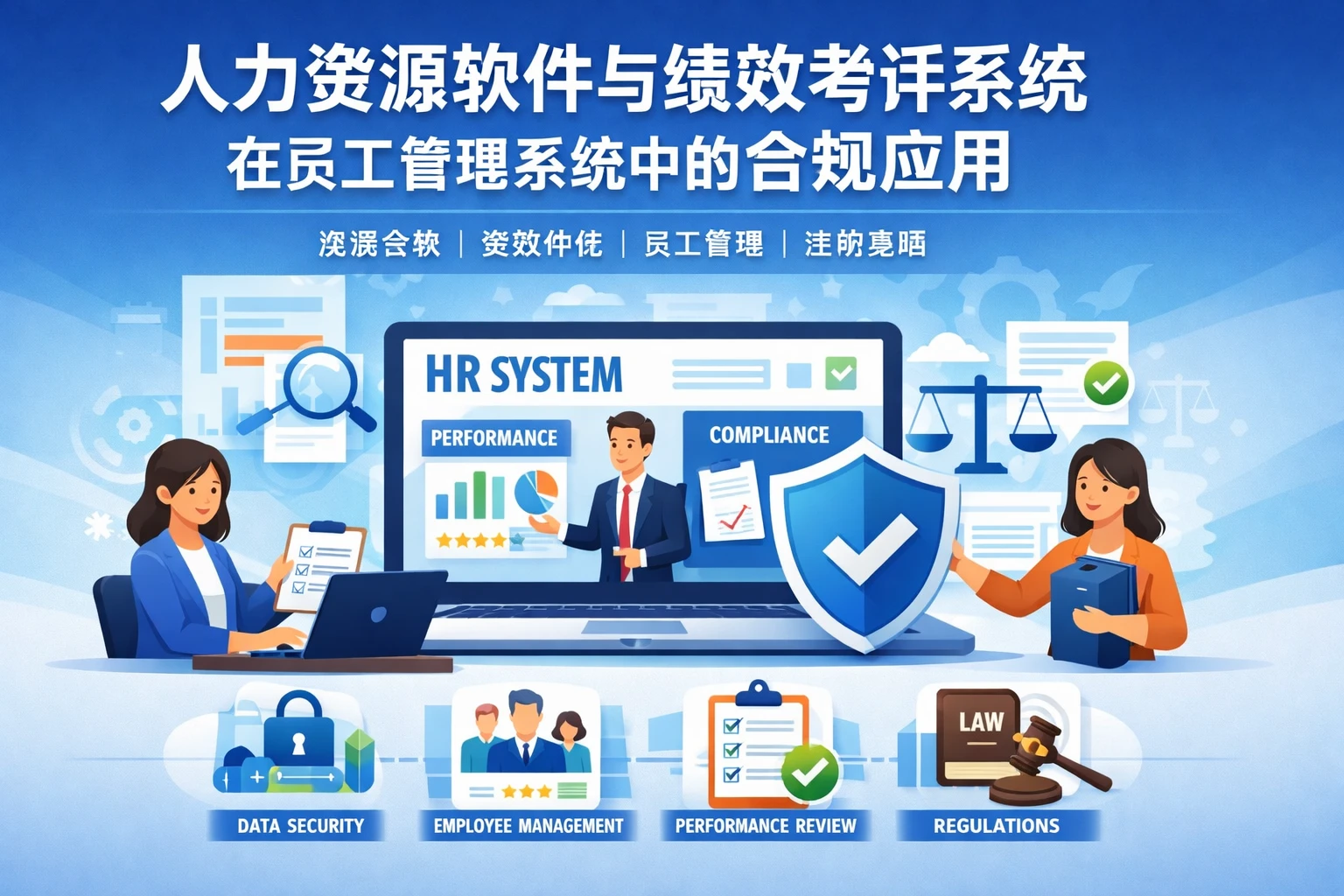人力资源软件与绩效考评系统在员工管理系统中的合规应用