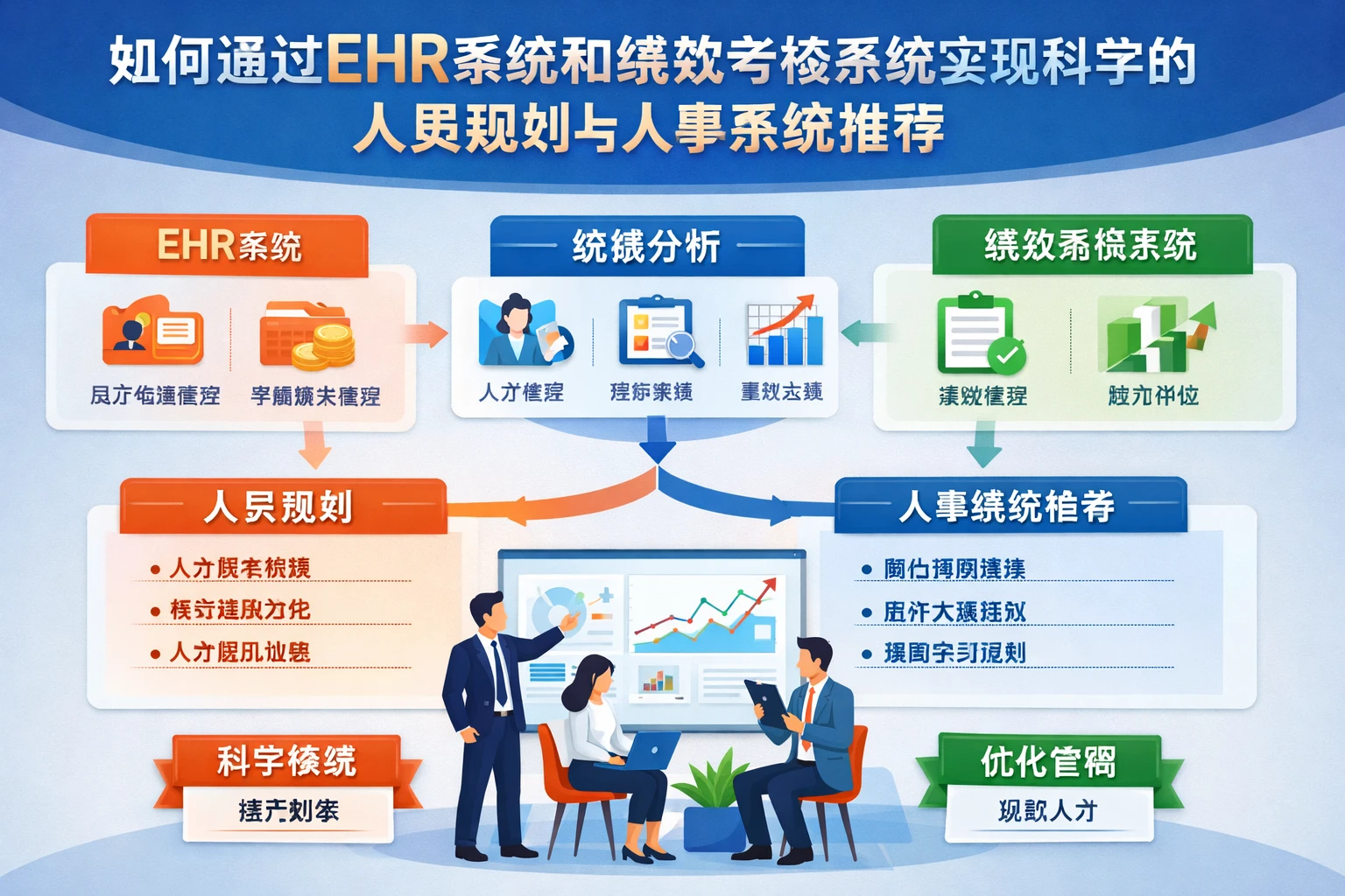如何通过EHR系统和绩效考核系统实现科学的人员规划与人事系统推荐