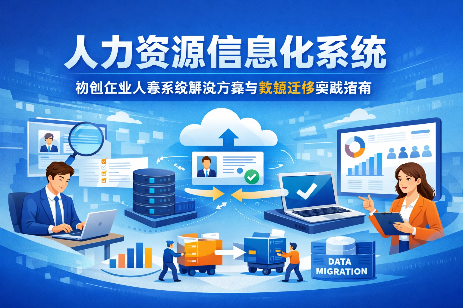 人力资源信息化系统：初创企业人事系统解决方案与数据迁移实践指南
