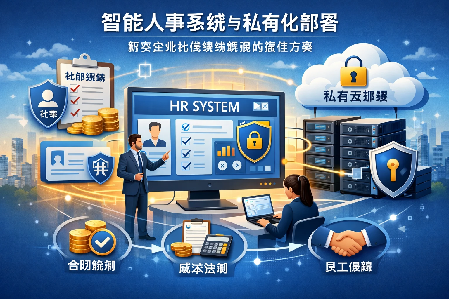 智能人事系统与私有化部署：解决企业社保缴纳难题的最佳方案