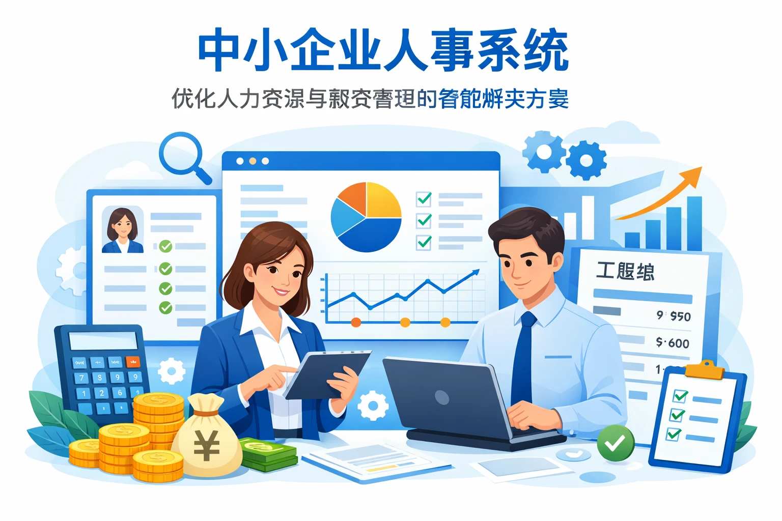 中小企业人事系统：优化人力资源与薪资管理的智能解决方案