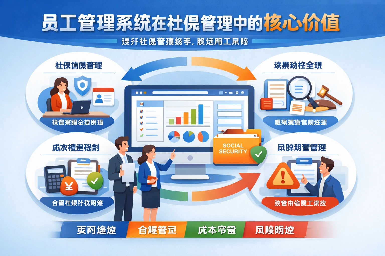 员工管理系统在社保管理中的核心价值