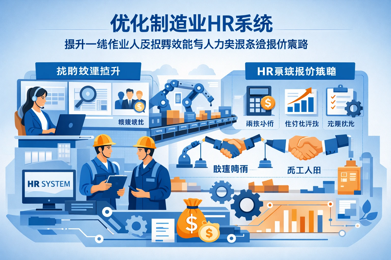 优化制造业HR系统：提升一线作业人员招聘效能与人力资源系统报价策略