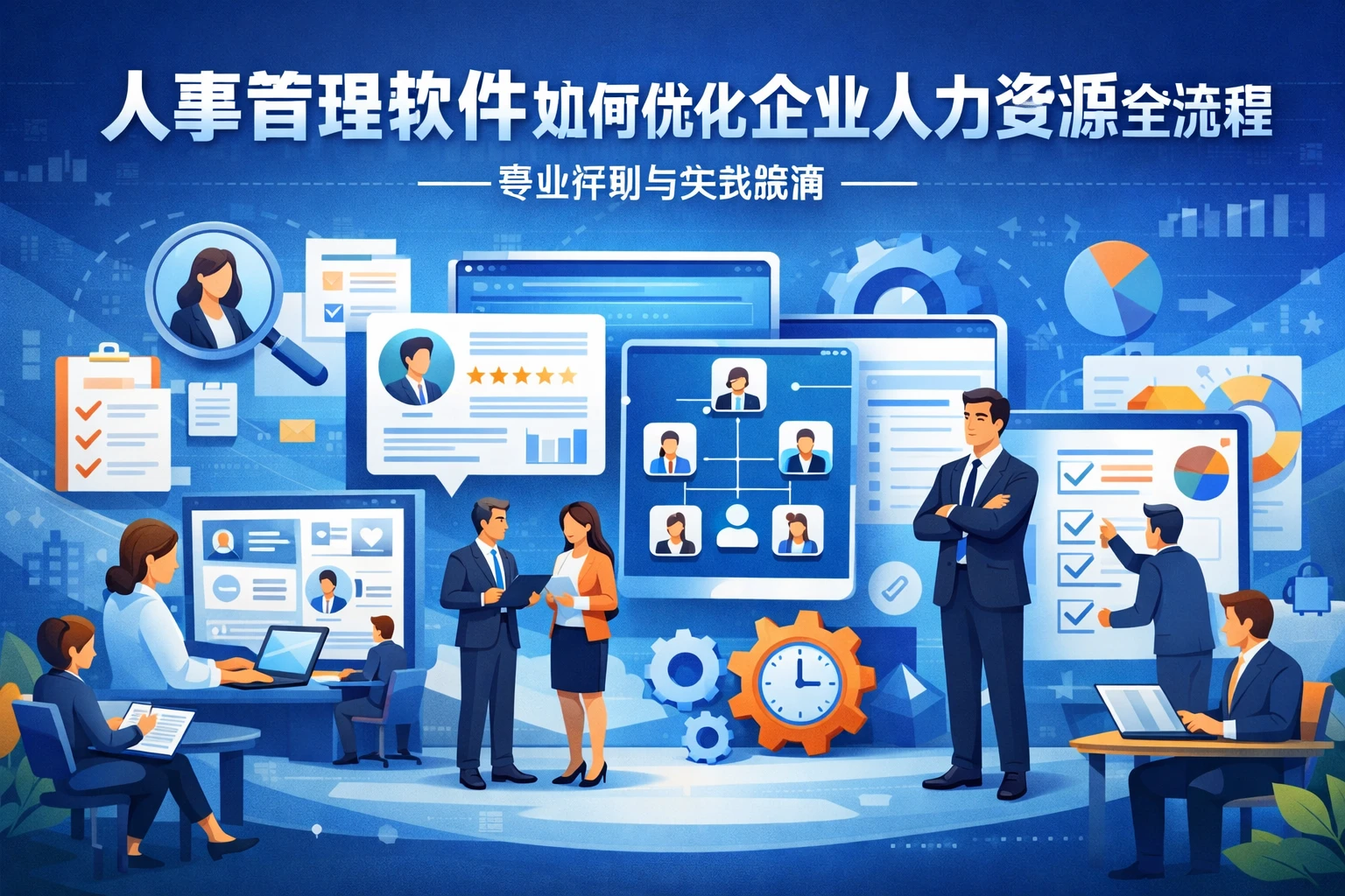 人事管理软件如何优化企业人力资源全流程系统 - 专业评测与实战指南